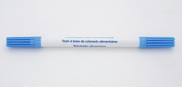Blue food color pen water soluble at sweetART